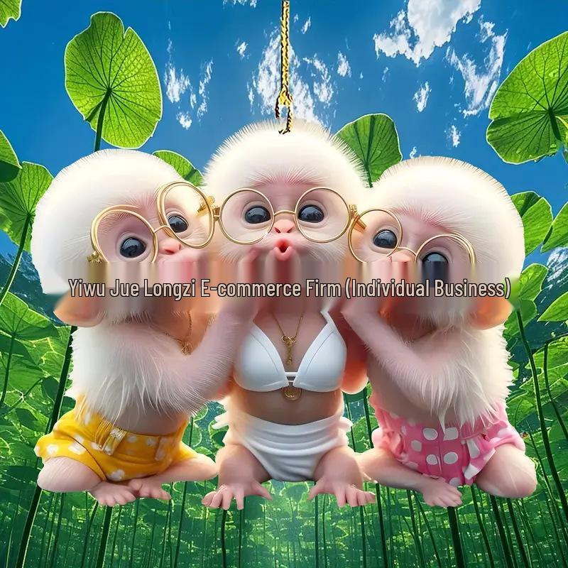 Акриловая подвеска для очков в виде обезьяны для автомобиля Standard
Акриловая подвеска для очков в виде обезьяны для автомобиля Standard