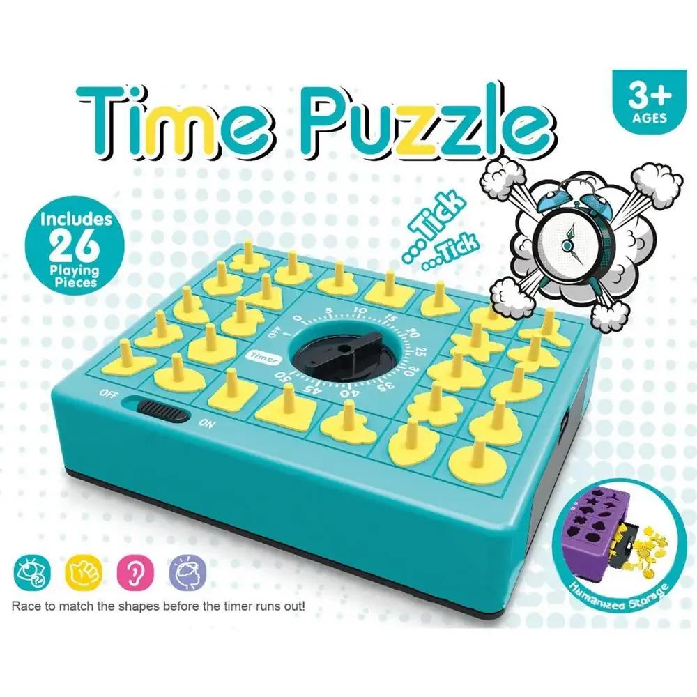 Time Game Board Game Shape Matching Puzzles For Kids Early Educational Toys Teaches Shape Recognition Deductive Reasoning синий
Time Game Board Game Shape Matching Puzzles For Kids Early Educational Toys Teaches Shape Recognition Deductive Reasoning синий