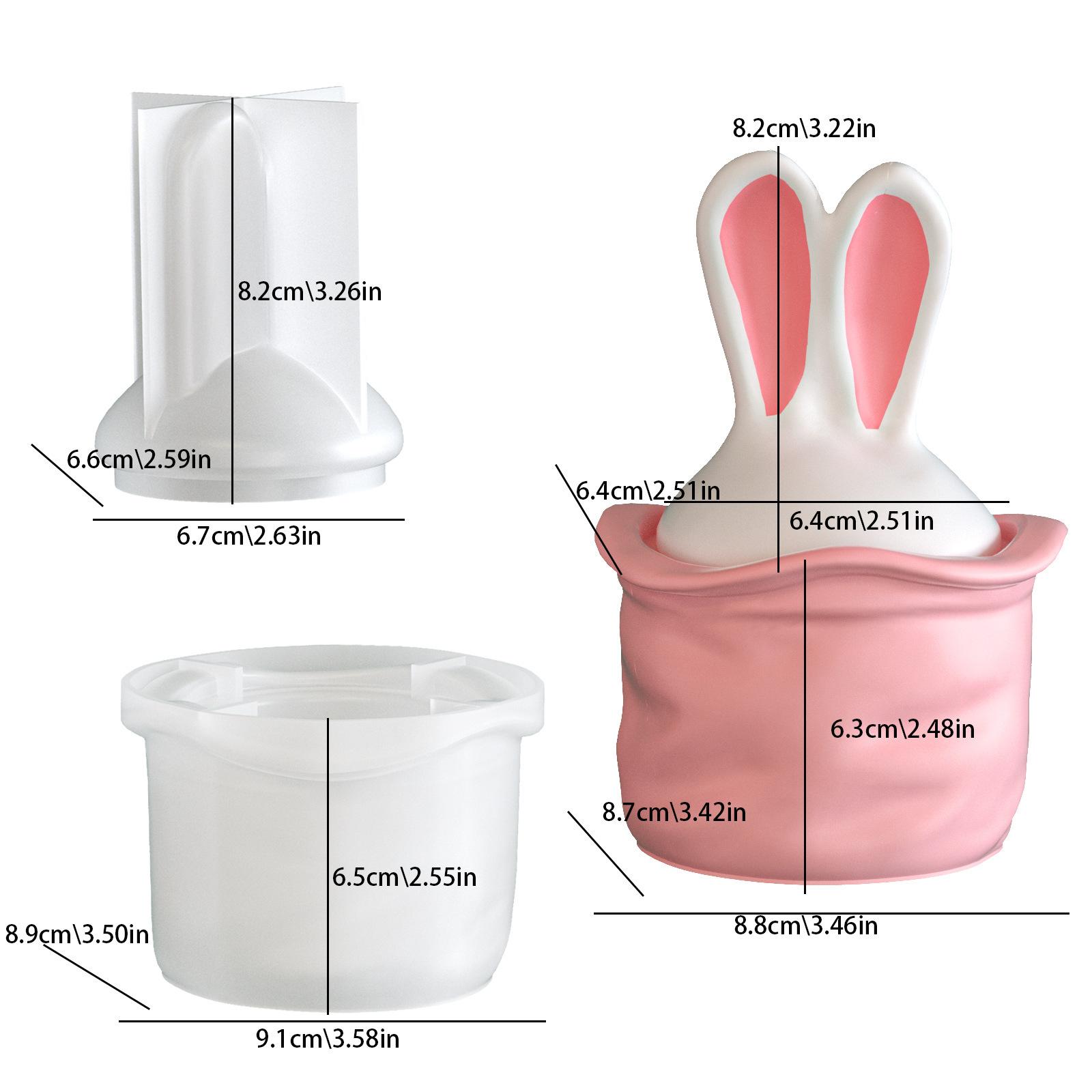 Easter Long Eared Rabbit Storage Jar Candle Silicone Mold DIY Aromatherapy Gypsum Rabbit Cup Decoration Mold Home Gift белый
Easter Long Eared Rabbit Storage Jar Candle Silicone Mold DIY Aromatherapy Gypsum Rabbit Cup Decoration Mold Home Gift белый