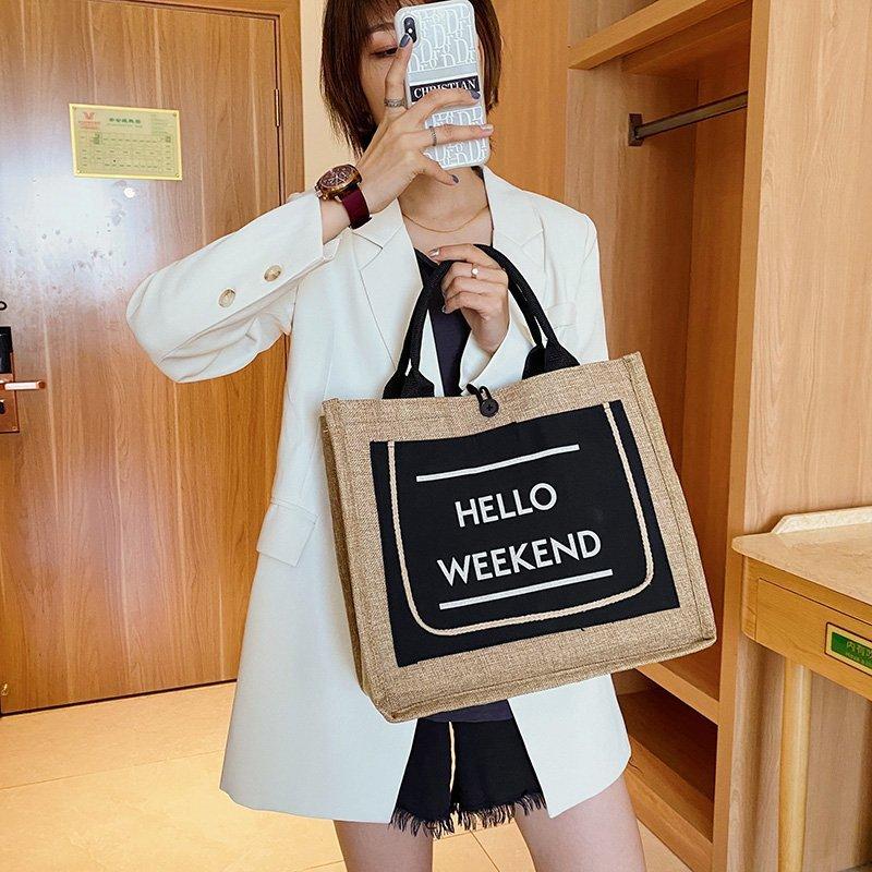 2025 Handheld Linen Bag Female Student School Bag Linen Large Capacity Fashion Simple Shopping Handbag белый
2025 Handheld Linen Bag Female Student School Bag Linen Large Capacity Fashion Simple Shopping Handbag белый