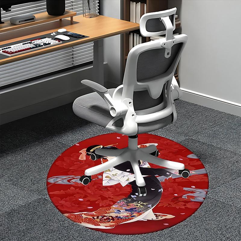 Traditional Japanese Kimono,Geisha Dance Chair mat Round Rug Office carpet, Non slip, Suitable for Living Rooms, Bedrooms decor.1205227a 80cm by 80cm
Traditional Japanese Kimono,Geisha Dance Chair mat Round Rug Office carpet, Non slip, Suitable for Living Rooms, Bedrooms decor.1205227a 80cm by 80cm