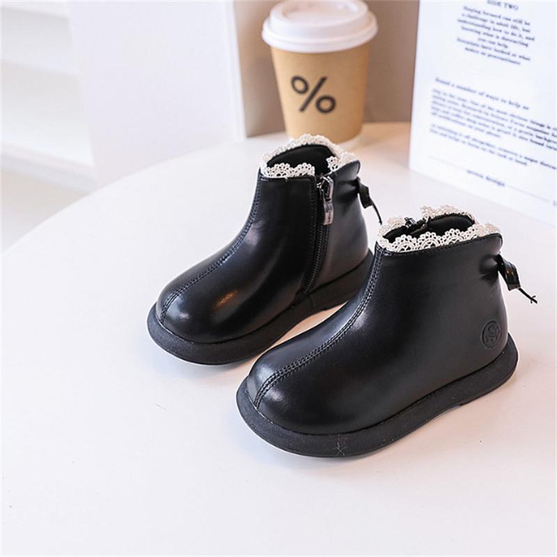 Autumn Children Boots Leather Girls Ankle Boots Lace Butterfly-knot Rubber Sole Toddler Kids Boots EU 21-30 24 чёрный
Autumn Children Boots Leather Girls Ankle Boots Lace Butterfly-knot Rubber Sole Toddler Kids Boots EU 21-30 24 чёрный