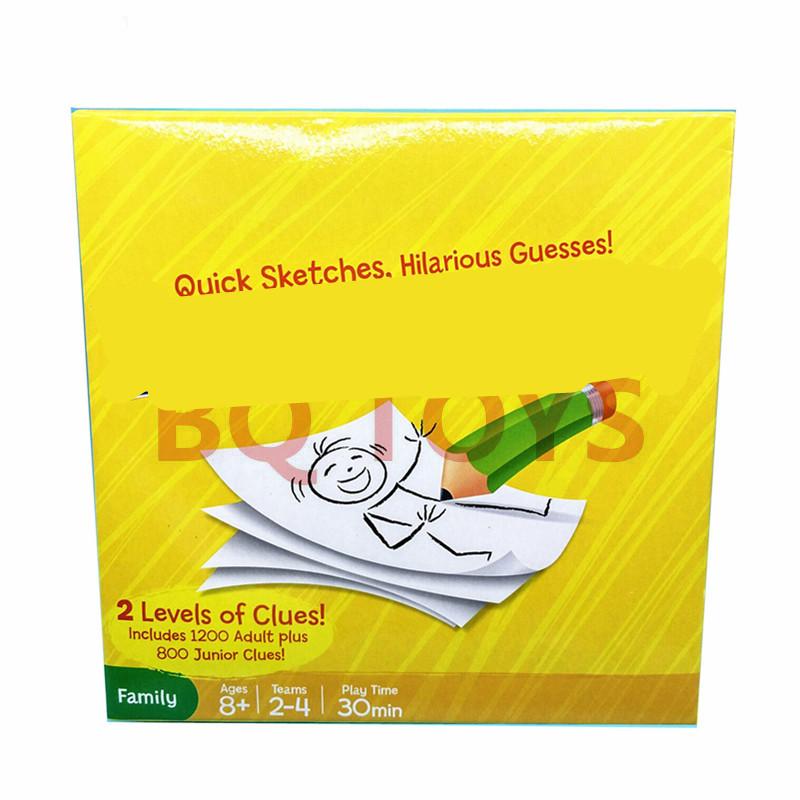 2 Levels of Clues Quick Sketch Drawing Game with Pencils Kit Set for Kids Adults Type A
2 Levels of Clues Quick Sketch Drawing Game with Pencils Kit Set for Kids Adults Type A
