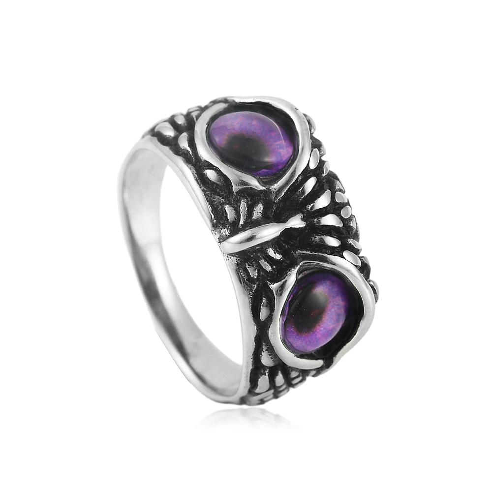 New Design Fashion Stainless Steel Owl with Stone Eyes Ring for Men Women Cute Animal Rings Punk Couple Jewelry Gifts Wholesale 7
New Design Fashion Stainless Steel Owl with Stone Eyes Ring for Men Women Cute Animal Rings Punk Couple Jewelry Gifts Wholesale 7