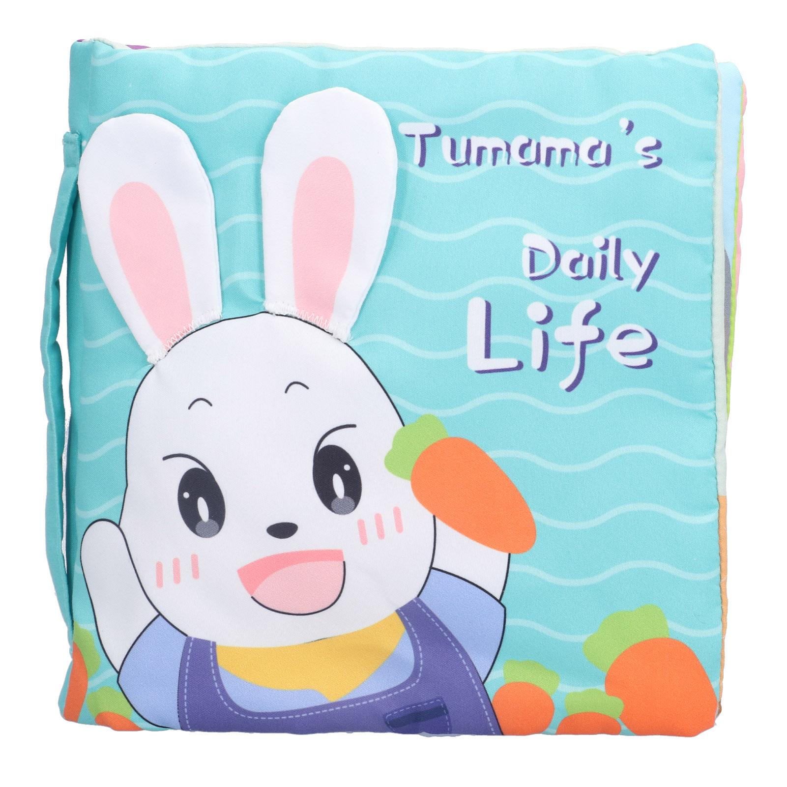 Soft Baby Book Infant Cloth Fabric Interactive Story Book Educational Development Toys
Soft Baby Book Infant Cloth Fabric Interactive Story Book Educational Development Toys