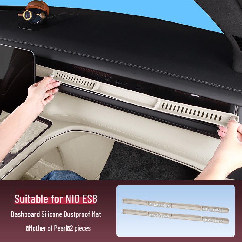 Nio ES8 Dashboard Air Vent Dustproof Silicone Pad - Essential Accessory for 26 Models Applicable to 26 models of Nio ES8
Nio ES8 Dashboard Air Vent Dustproof Silicone Pad - Essential Accessory for 26 Models Applicable to 26 models of Nio ES8