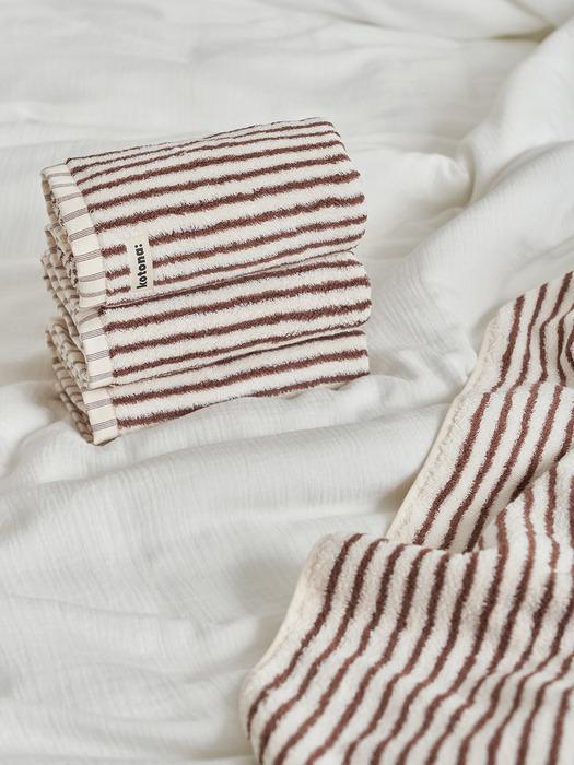 KOTONA Home Body Towel Brown Stripe 5P Pack Brown Stripe 5P
KOTONA Home Body Towel Brown Stripe 5P Pack Brown Stripe 5P