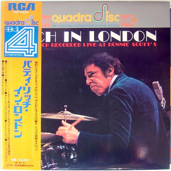 LP Record BUDDY RICH Rich In London R4P5034 RCA 1972 Japan Obi Jazz Used
LP Record BUDDY RICH Rich In London R4P5034 RCA 1972 Japan Obi Jazz Used