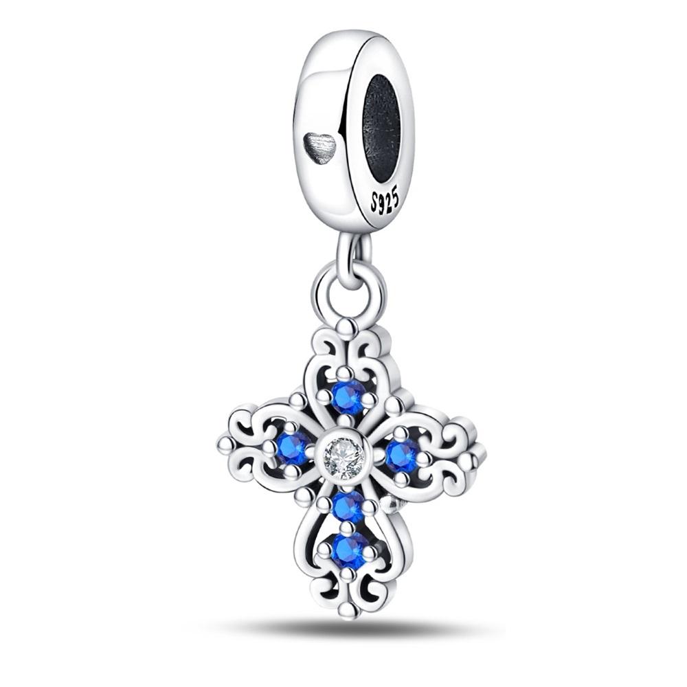 Authentic copper Charm Bead Charms Luxury Blue Vintage Cross Bead Charms Compatible With Bracelets Diy Women Making Delicate Gift Jewellery
Authentic copper Charm Bead Charms Luxury Blue Vintage Cross Bead Charms Compatible With Bracelets Diy Women Making Delicate Gift Jewellery