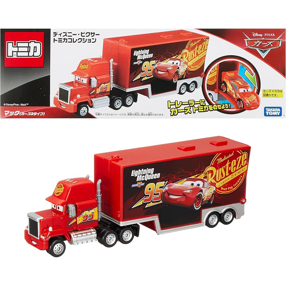 Takara Tomy Disney Pixar Tomica Collection Mack Cars 3 Toy Miniature Vehicle Unisex 3 Years and Up Boxed Safety Certified
Takara Tomy Disney Pixar Tomica Collection Mack Cars 3 Toy Miniature Vehicle Unisex 3 Years and Up Boxed Safety Certified