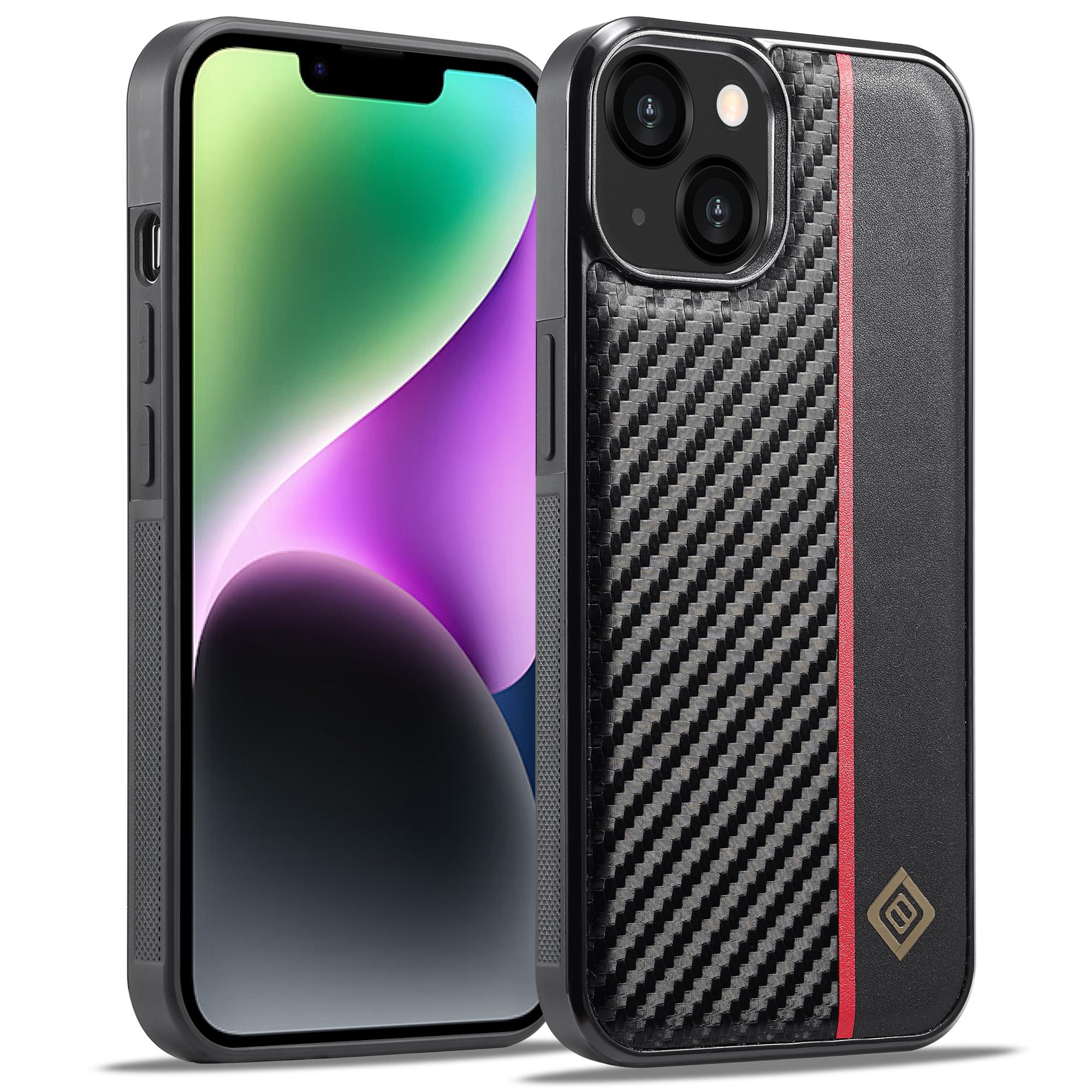 LC.IMEEKE Phone Case for iPhone 14,Carbon Fiber Texture PU Leather Coated TPU+EVA Back Cover A
LC.IMEEKE Phone Case for iPhone 14,Carbon Fiber Texture PU Leather Coated TPU+EVA Back Cover A