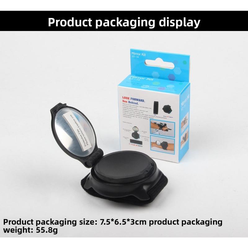 Bicycle Rearview Mirror, with Wrist Strap, Arm Can Rotate 360 Degrees Reflector One price чёрный
Bicycle Rearview Mirror, with Wrist Strap, Arm Can Rotate 360 Degrees Reflector One price чёрный