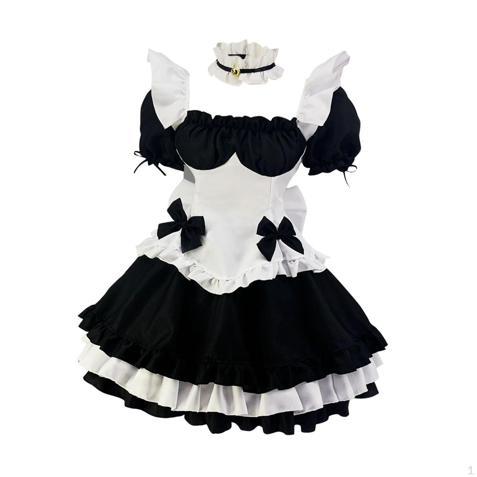 Classic French Maid Costume, Lolita Accessories, Outfit Girls Party Fancy Dress M
Classic French Maid Costume, Lolita Accessories, Outfit Girls Party Fancy Dress M