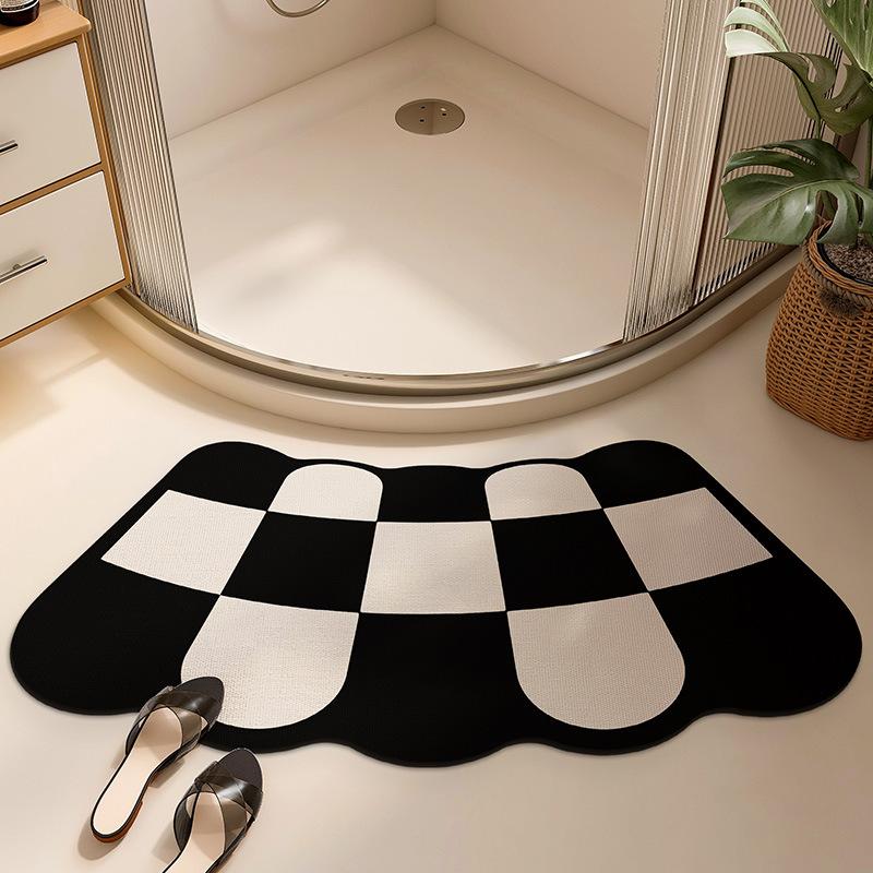 Fan Shape Toilet Bathroom Rug Shower Mat Anti-slip Diatom Mud Mat Entrance Carpet Anti-slip Curved Floor Mat (as the picture,45x70cm)
Fan Shape Toilet Bathroom Rug Shower Mat Anti-slip Diatom Mud Mat Entrance Carpet Anti-slip Curved Floor Mat (as the picture,45x70cm)