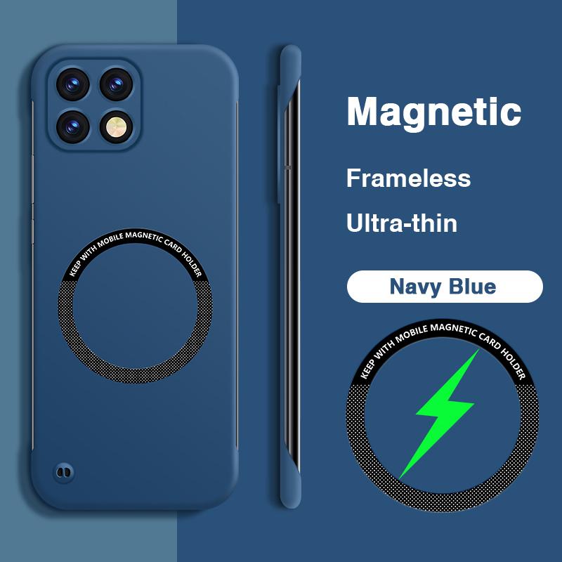 Luxury Magnetic Phone Case for Honor X30i X30 X9 5G Hard PC Thin Original Wireless Charging Frameless Lens Protection Back Cover Honor X9 5G темно-синього кольору
Luxury Magnetic Phone Case for Honor X30i X30 X9 5G Hard PC Thin Original Wireless Charging Frameless Lens Protection Back Cover Honor X9 5G темно-синього кольору