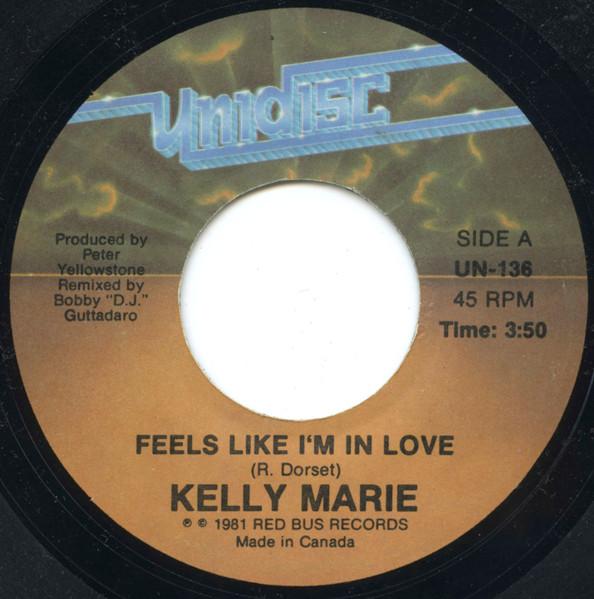 7inch Record KELLY MARIE Feels Like Im In Love UN136 Unidisc 1981 Canada Dance Electronica Used
7inch Record KELLY MARIE Feels Like Im In Love UN136 Unidisc 1981 Canada Dance Electronica Used