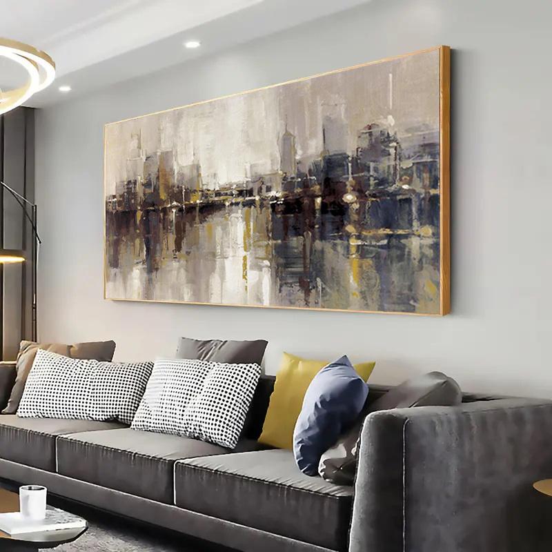 Frameless Abstract Canvas Art Modern Cityscape for Living Room, Bedroom, Urban Landscape Painting, Canvas Wall Art 20x40cm No Framed
Frameless Abstract Canvas Art Modern Cityscape for Living Room, Bedroom, Urban Landscape Painting, Canvas Wall Art 20x40cm No Framed