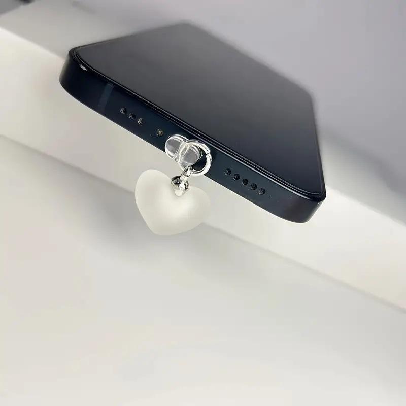 Заглушка для порта зарядки телефона в форме сердца B белый
Заглушка для порта зарядки телефона в форме сердца B белый