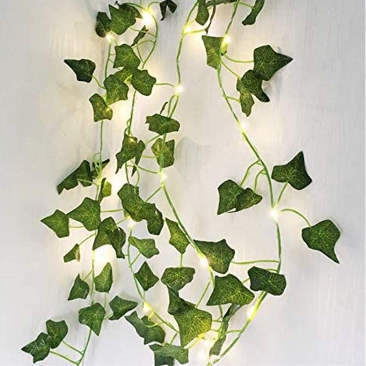 2m 20 LEDs String Light Artificial Ivy Green Leaf Plant Vine Fairy Light Garden Yard Home Patio Decor Green Dill
2m 20 LEDs String Light Artificial Ivy Green Leaf Plant Vine Fairy Light Garden Yard Home Patio Decor Green Dill