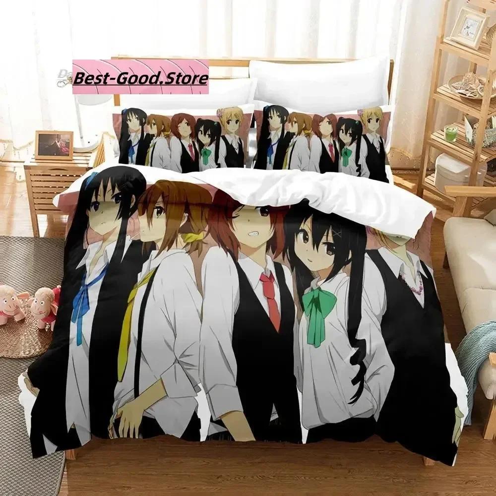K-ON! Beding Set Single Twin Printed Bed Linen Set With Pilowcase Bed Soft Duvet Cover Soft Single Double Quen Super King-Sized Dimensionsd Dimensions 120*200cm Single
K-ON! Beding Set Single Twin Printed Bed Linen Set With Pilowcase Bed Soft Duvet Cover Soft Single Double Quen Super King-Sized Dimensionsd Dimensions 120*200cm Single