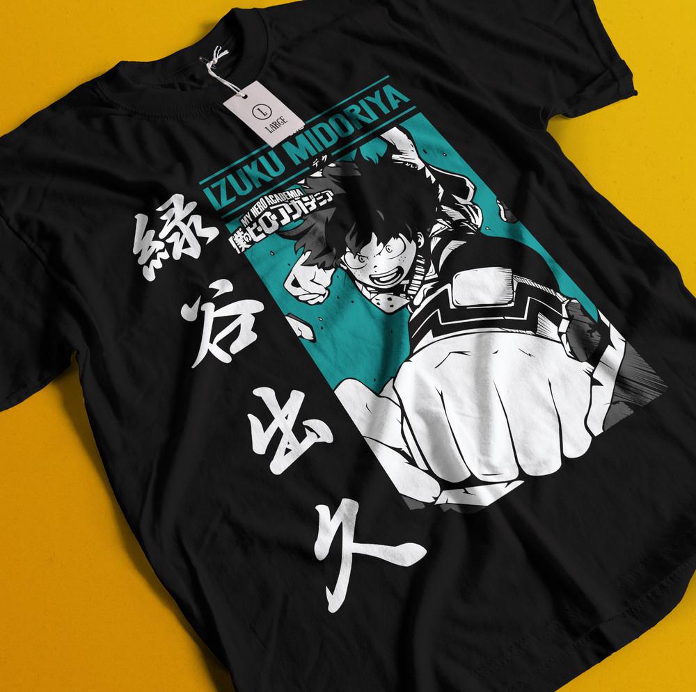 Deku T-Shirt My Hero Academia Bakugo Katsuki Tee Anime Midoriya Dabi Shoto Shirt L
Deku T-Shirt My Hero Academia Bakugo Katsuki Tee Anime Midoriya Dabi Shoto Shirt L