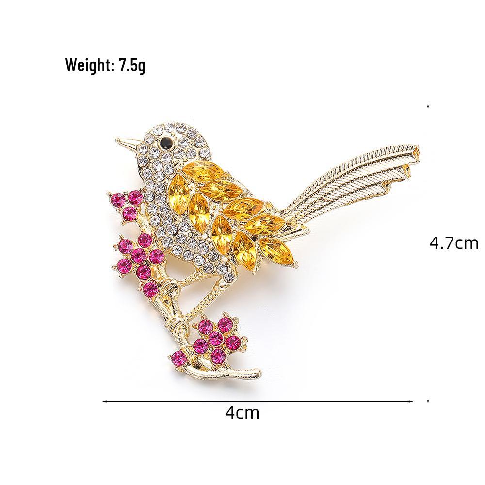 Китайская брошь «Сорока» из цветного циркона - Милая брошь-заявление для костюмов и пальто
Китайская брошь «Сорока» из цветного циркона - Милая брошь-заявление для костюмов и пальто