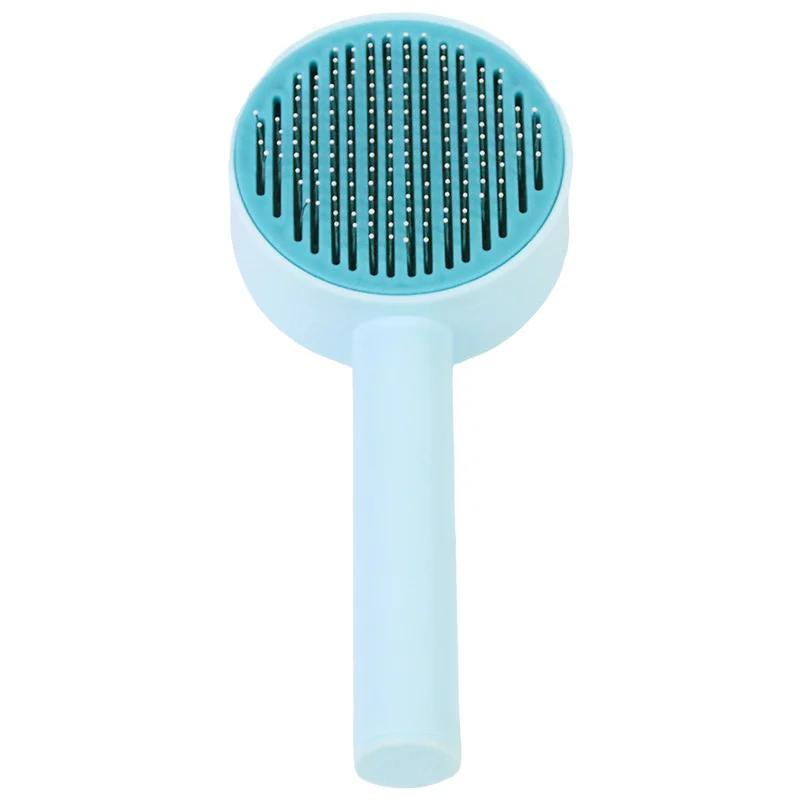 Dog Brush Pet Hair Remover Self Cleaning Cat Brush One Click Combs Dog Grooming Brushes Massage Dogs Hair Comb Pet Supplies синий
Dog Brush Pet Hair Remover Self Cleaning Cat Brush One Click Combs Dog Grooming Brushes Massage Dogs Hair Comb Pet Supplies синий