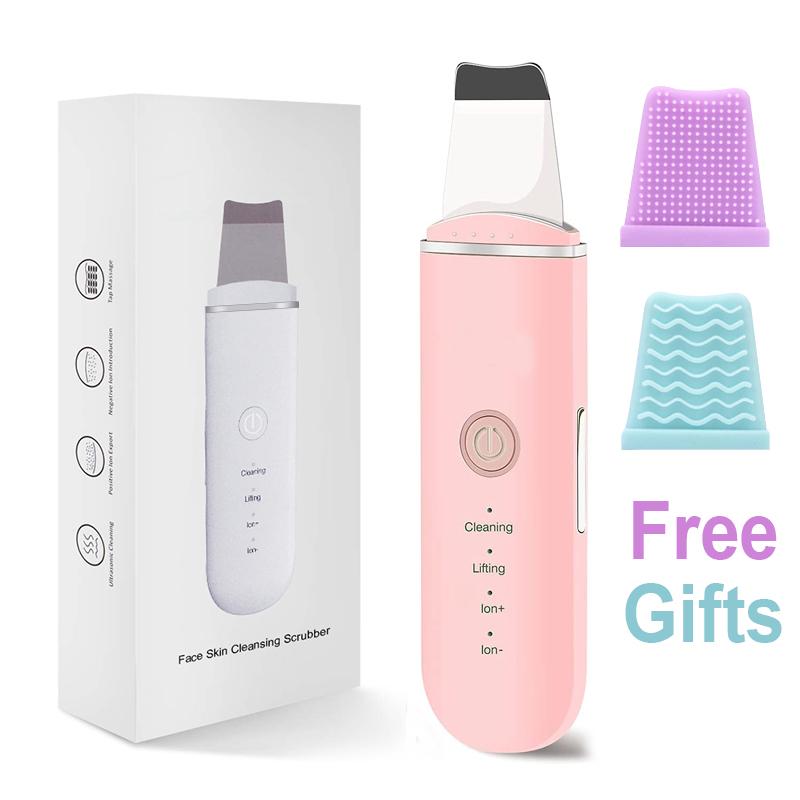 Ultrasonic Skin Scrubber Vibration Face Spatula Blackhead Remover Shovel Clean Cavitation Peeling Facial Lifting Skin Care Tools
Ultrasonic Skin Scrubber Vibration Face Spatula Blackhead Remover Shovel Clean Cavitation Peeling Facial Lifting Skin Care Tools