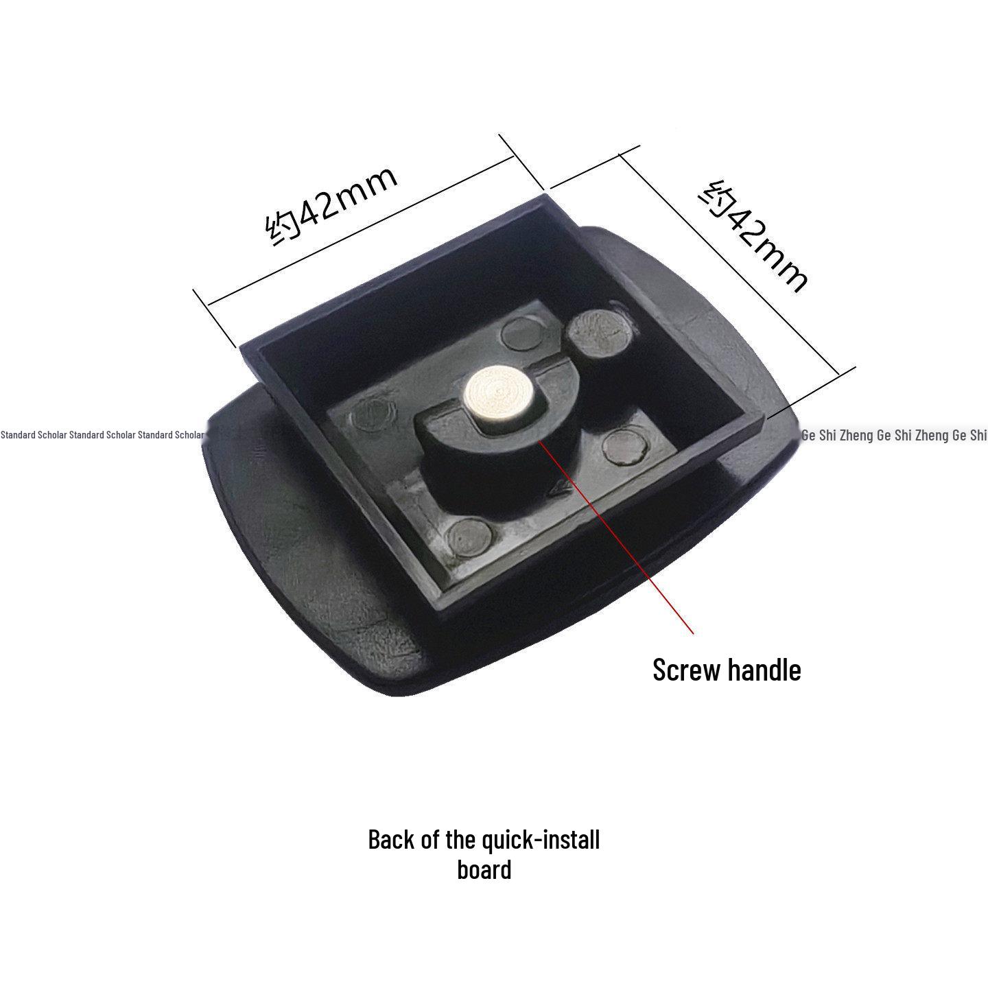 42x42 Tripod Head Quick Release Plate for Camera/Phone/DSLR Bracket
42x42 Tripod Head Quick Release Plate for Camera/Phone/DSLR Bracket