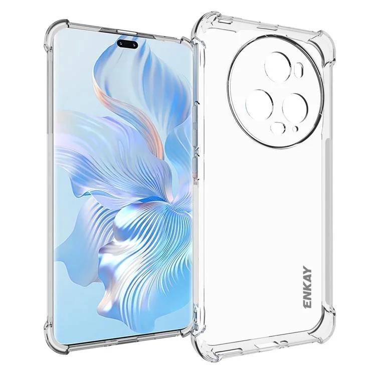 ENKAY For Honor Magic5 Pro Drop-proof Phone TPU Case Anti-slip Strip Edge Phone Cover 
ENKAY For Honor Magic5 Pro Drop-proof Phone TPU Case Anti-slip Strip Edge Phone Cover