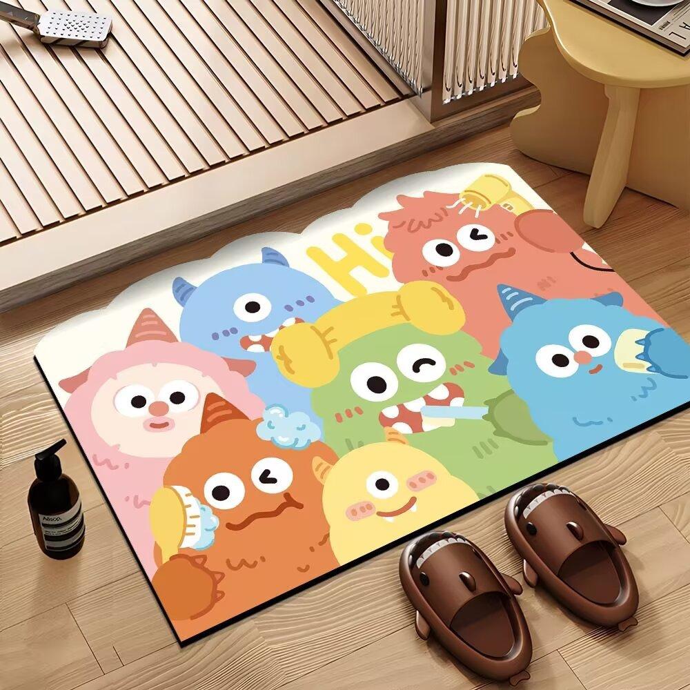 Special-shaped Diatom Mud Floor Mats Bathroom Bathroom Water Absorption Fast Drying Anti-slip Foot Mats 50 * 80cm
Special-shaped Diatom Mud Floor Mats Bathroom Bathroom Water Absorption Fast Drying Anti-slip Foot Mats 50 * 80cm