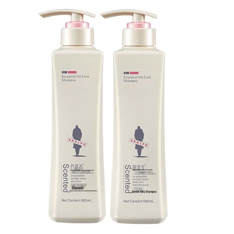 Adolph Gentle Smooth & Repair Nourishing Shampoo Set 680ml x 2
Adolph Gentle Smooth & Repair Nourishing Shampoo Set 680ml x 2