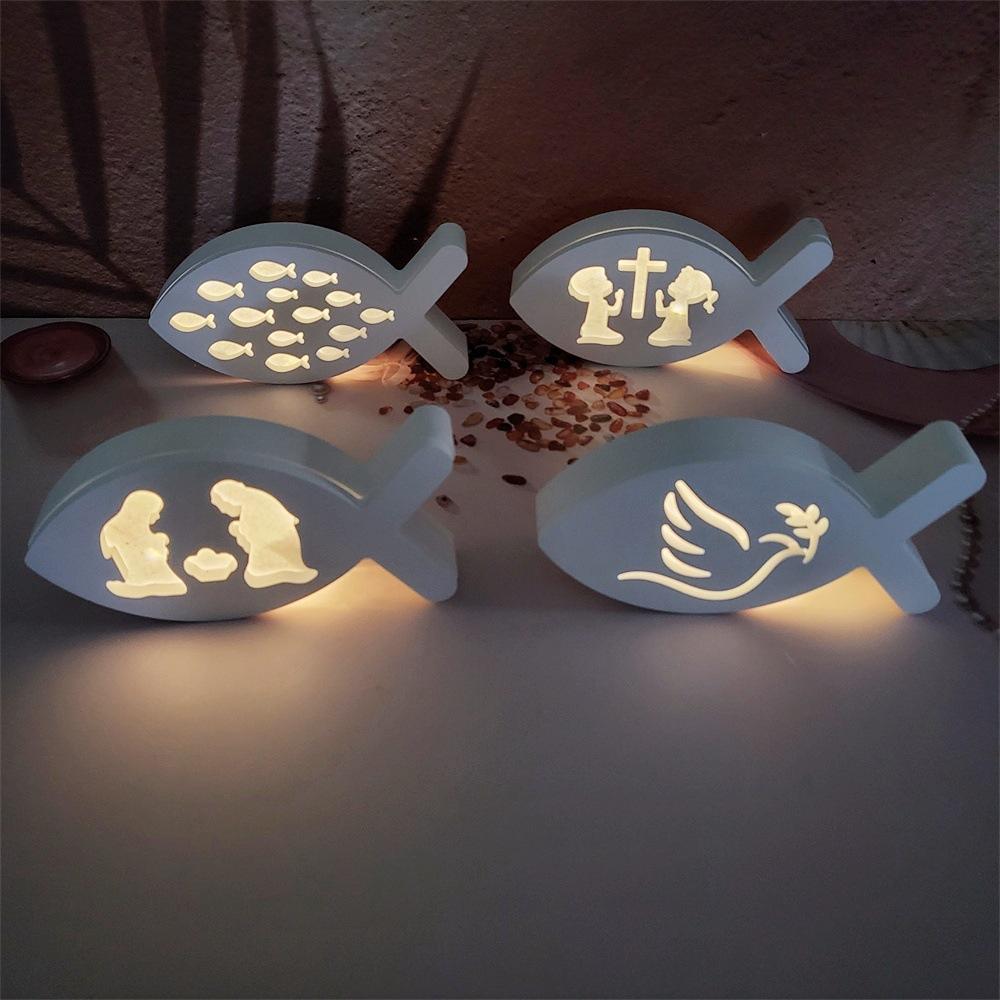 Fish Projection Light Ornament Cement Plaster Drip Mold DIY Silicone Mold Home Decoration
Fish Projection Light Ornament Cement Plaster Drip Mold DIY Silicone Mold Home Decoration