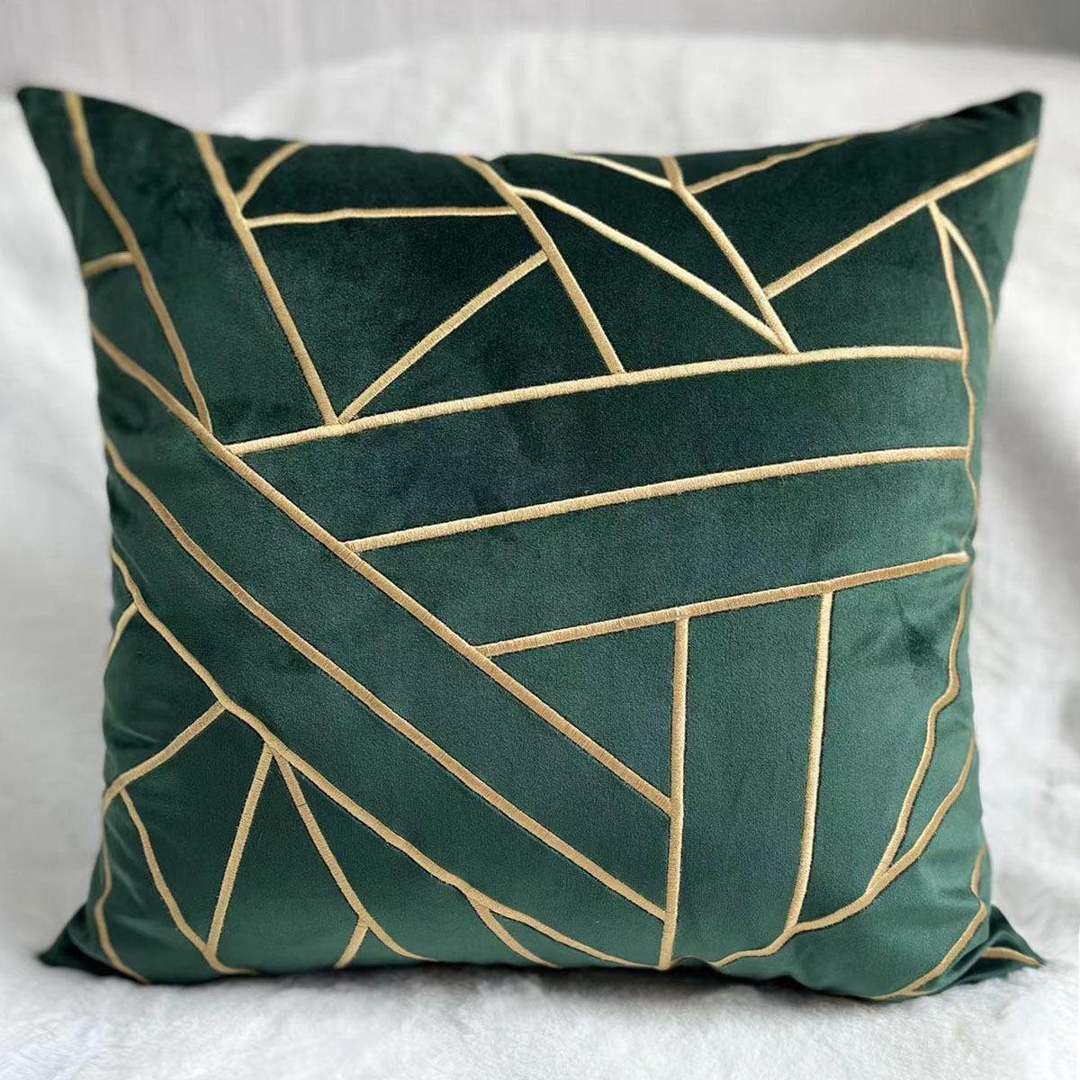 Мягкая наволочка с геометрической вышивкой 30x50 cm зелёный
Мягкая наволочка с геометрической вышивкой 30x50 cm зелёный