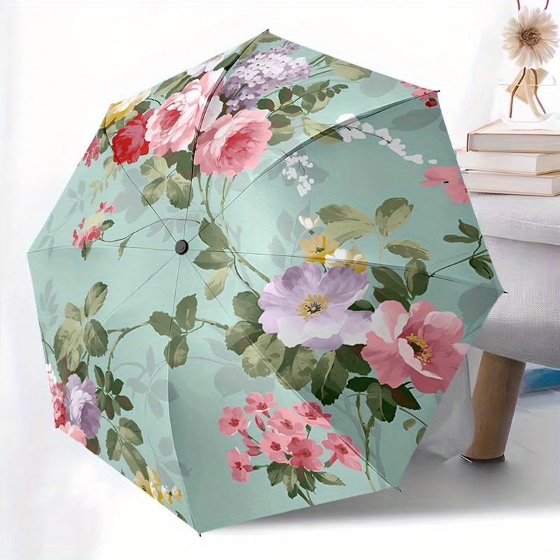 Fresh green flowers automatic automatic automatic umbrella 8 frames UV protection automatic umbrella suitable for travel and d (as the picture,iron&8K)
Fresh green flowers automatic automatic automatic umbrella 8 frames UV protection automatic umbrella suitable for travel and d (as the picture,iron&8K)