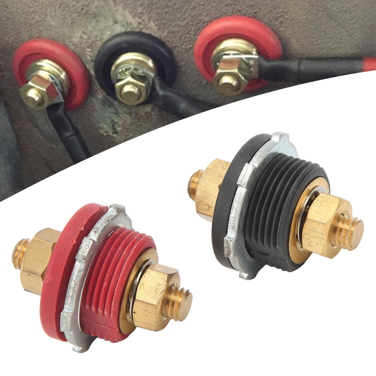 Battery Terminal Stud 3/8in Thru Panel Battery Terminal Connector Anti Aging Easy Resistant for Yachts
Battery Terminal Stud 3/8in Thru Panel Battery Terminal Connector Anti Aging Easy Resistant for Yachts