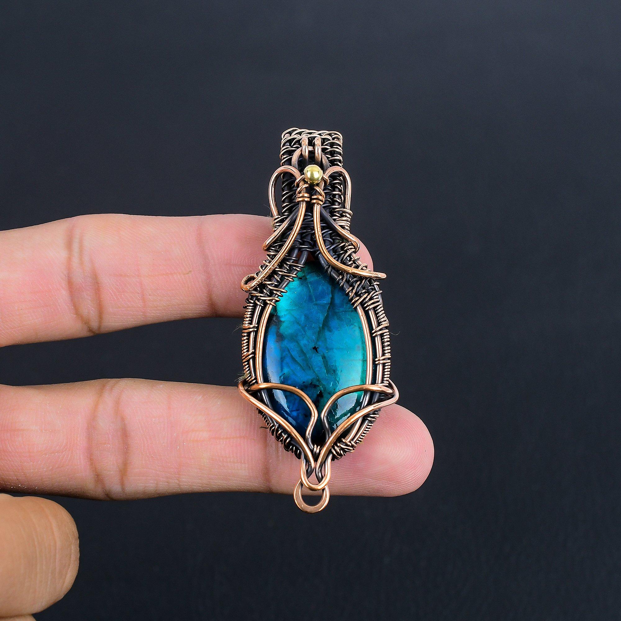 Подвеска из лабрадорита с неоновой вспышкой, обмотанная медной проволокой 999 пробы, украшения из драгоценных камней ручной работы, подарки для жены, совершенно новая подвеска
Подвеска из лабрадорита с неоновой вспышкой, обмотанная медной проволокой 999 пробы, украшения из драгоценных камней ручной работы, подарки для жены, совершенно новая подвеска