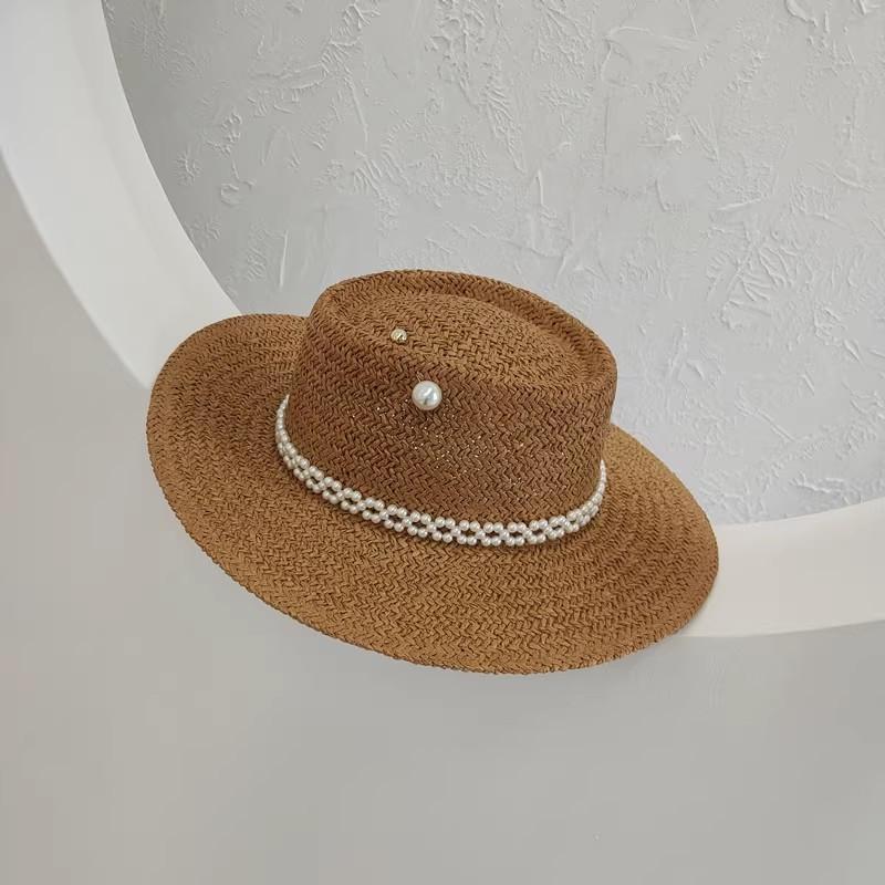 202205-shi new dropshipping Natural salty grass weaving pearl chian pin lady cap women leisure panama JAZZ hat head size 57cm
202205-shi new dropshipping Natural salty grass weaving pearl chian pin lady cap women leisure panama JAZZ hat head size 57cm