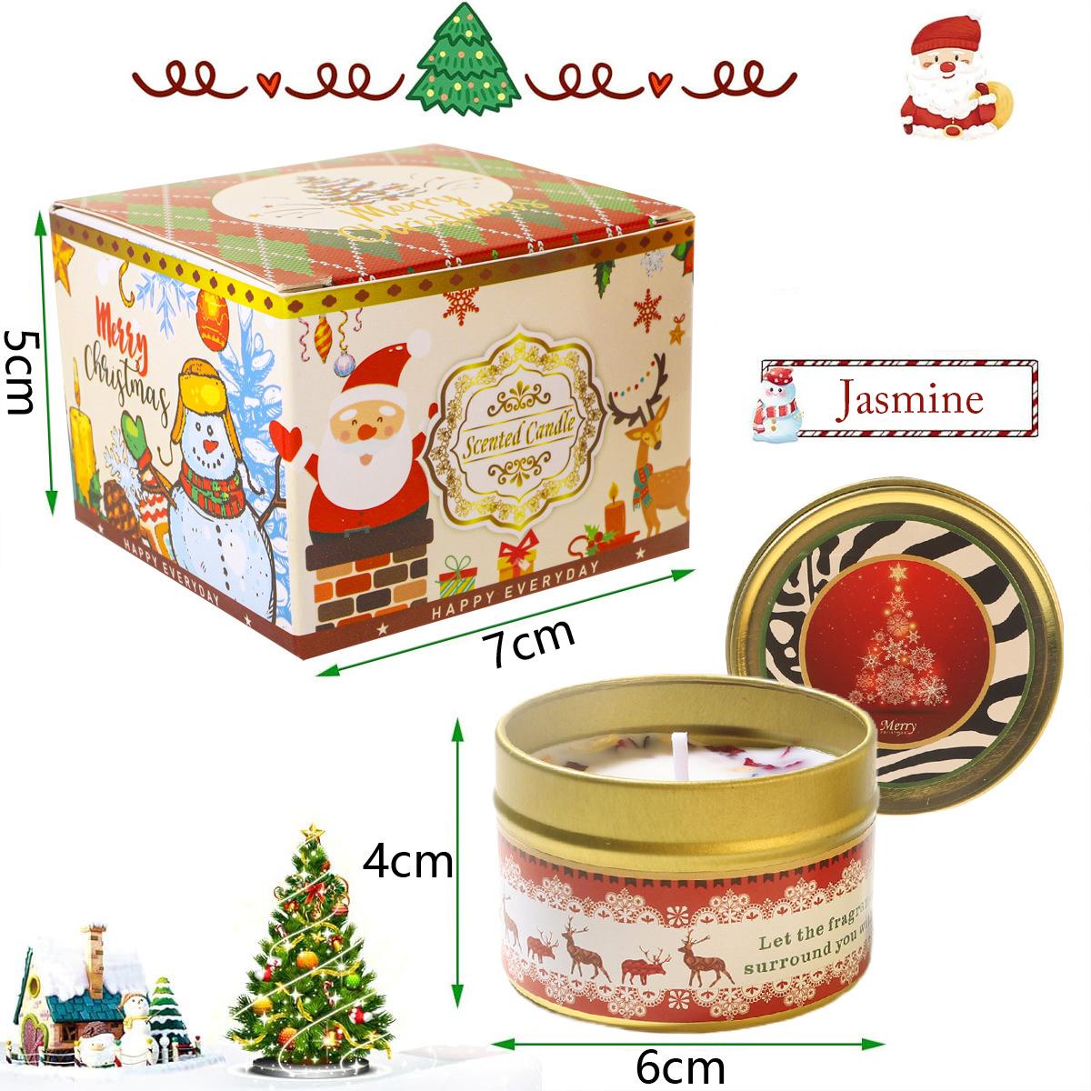 Christmas Atmosphere Aromath Set Gift DIY Soy Wax Dried Floral Tin Box DIY Smokeless Plant Scented Candles Xmas Party Decor жасмин
Christmas Atmosphere Aromath Set Gift DIY Soy Wax Dried Floral Tin Box DIY Smokeless Plant Scented Candles Xmas Party Decor жасмин