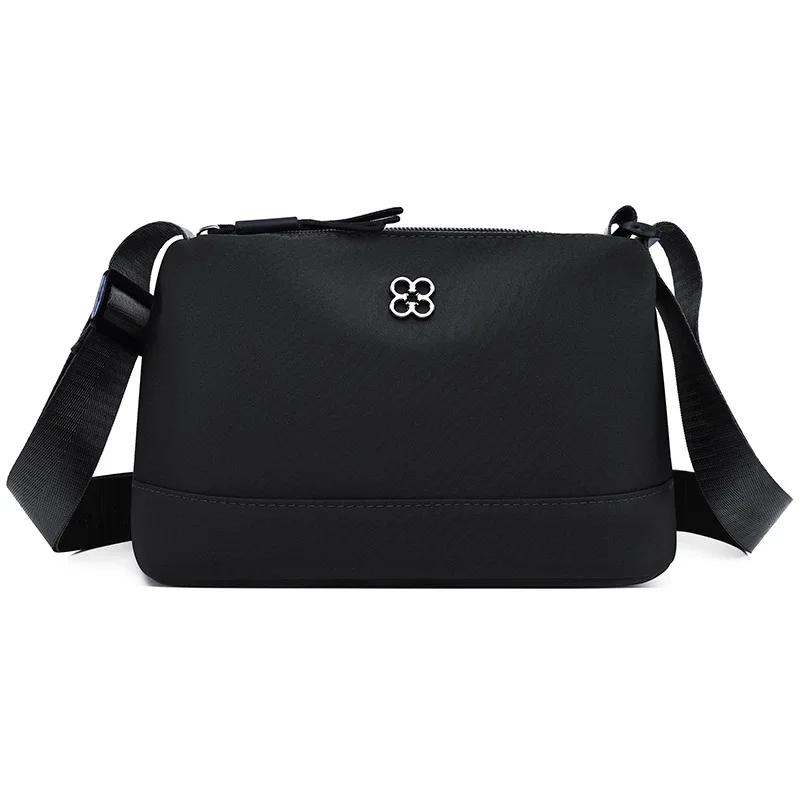 Newest Soft Nylon Cloth Women Shoulder Bag Multiple Pockets Casual Style Handbag Solid Color Crossbody Bags Girls чёрный
Newest Soft Nylon Cloth Women Shoulder Bag Multiple Pockets Casual Style Handbag Solid Color Crossbody Bags Girls чёрный