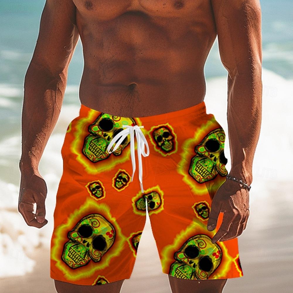 Men s Skull Costumes Swim Trunks Swim Shorts Board Shorts Mid Waist Fashion Streetwear Designer Casual Daily Holiday XL
Men s Skull Costumes Swim Trunks Swim Shorts Board Shorts Mid Waist Fashion Streetwear Designer Casual Daily Holiday XL