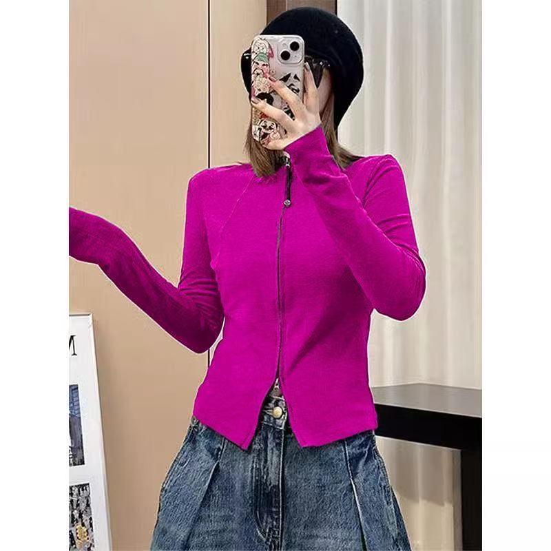 Double-sided Plush Stand-Up Collar Gray Two-Way Zipper Women s Winter Fleece Cardigan L (suggested weight 100-115 jin)
Double-sided Plush Stand-Up Collar Gray Two-Way Zipper Women s Winter Fleece Cardigan L (suggested weight 100-115 jin)