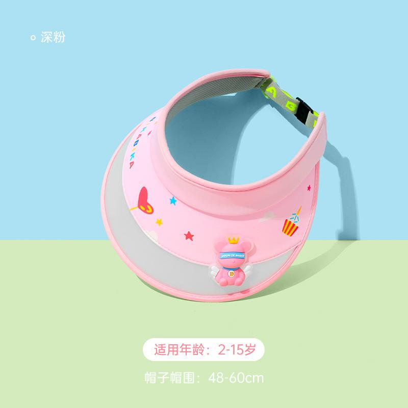 Children s sunscreen empty top hat summer new boys and girls cartoon cute sun hat UV protection sun hat Adjustable
Children s sunscreen empty top hat summer new boys and girls cartoon cute sun hat UV protection sun hat Adjustable