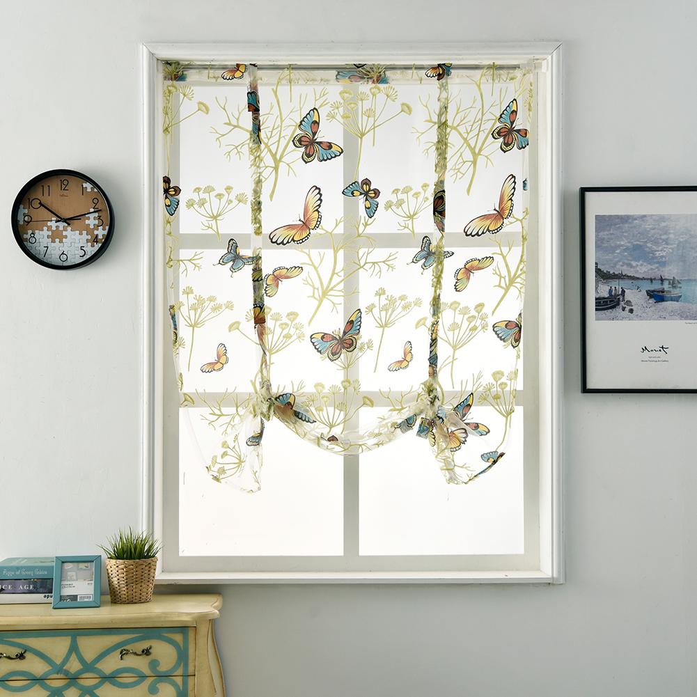 Butterfly Pattern Short Sheer Curtains Roman Blinds Tulle Curtains for Kitchen Window Door Decoration Butterfly60*120cm 50G
Butterfly Pattern Short Sheer Curtains Roman Blinds Tulle Curtains for Kitchen Window Door Decoration Butterfly60*120cm 50G