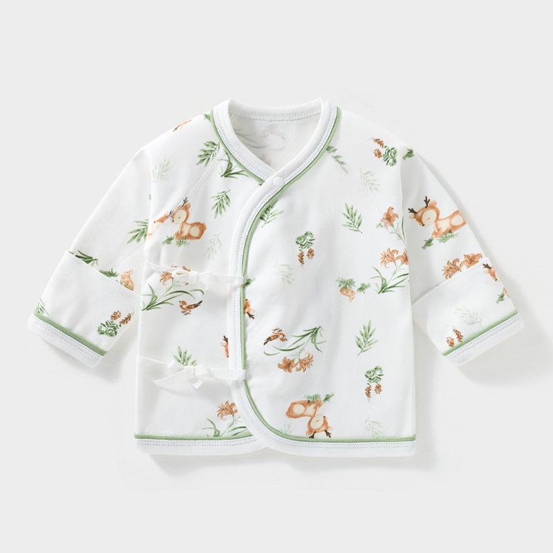 Newborn Pure Cotton Monk Style Baby Top - Boneless Underwear, Suitable for All Seasons 52cm (2-3.5kg, 46-52cm)
Newborn Pure Cotton Monk Style Baby Top - Boneless Underwear, Suitable for All Seasons 52cm (2-3.5kg, 46-52cm)