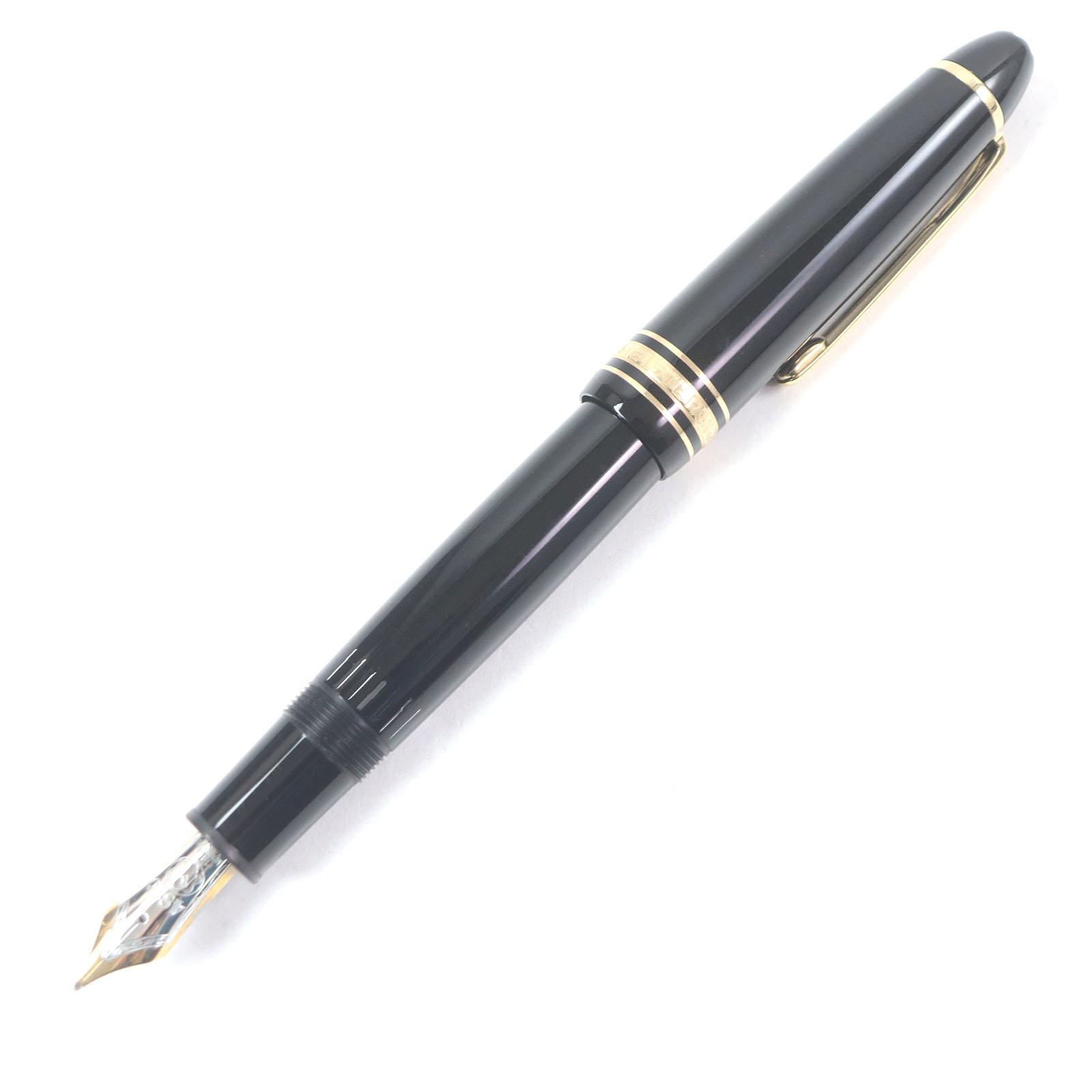 Great MONTBLANC fountain pen Meisterstck Cap type Black gold 14K mens Used
Great MONTBLANC fountain pen Meisterstck Cap type Black gold 14K mens Used