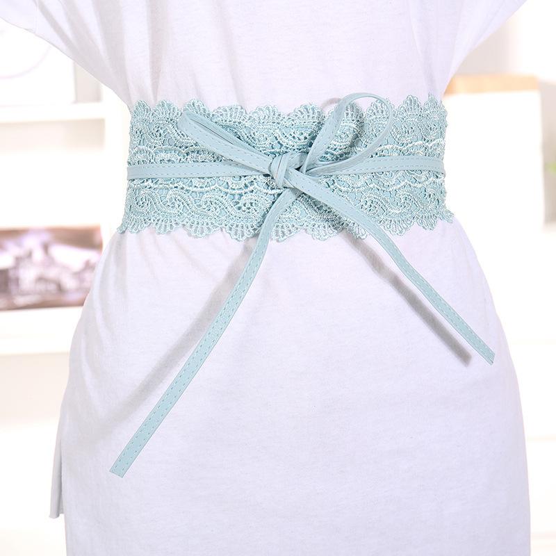 Wide Lace Waist Belt for Women Adjustable Floral Pattern Corset Style Waist Cincher with Tie Closure Suitable for Dresses and Tunics one size
Wide Lace Waist Belt for Women Adjustable Floral Pattern Corset Style Waist Cincher with Tie Closure Suitable for Dresses and Tunics one size