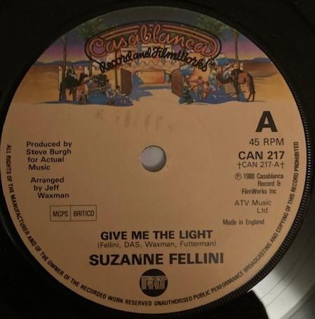 7inch Record SUZANNE FELLINI Give Me The Light CAN217 Casablanca 1980 UK Rock Used
7inch Record SUZANNE FELLINI Give Me The Light CAN217 Casablanca 1980 UK Rock Used