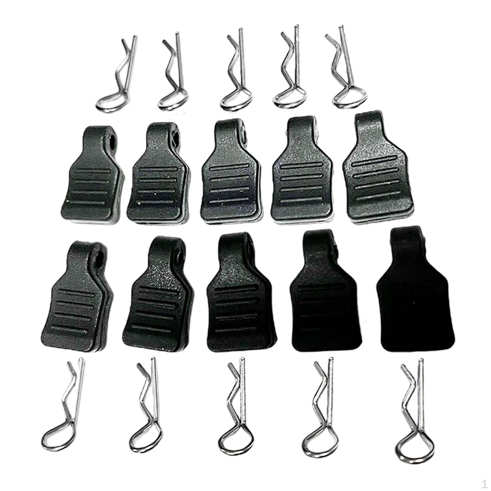 Clips, RC Car R Pins with 10 Tab Universal for SCX24 1:24 1:18 Crawler Buggy Accessory Spare чорний
Clips, RC Car R Pins with 10 Tab Universal for SCX24 1:24 1:18 Crawler Buggy Accessory Spare чорний