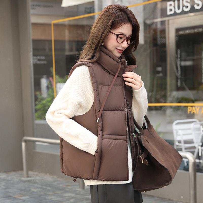 Sports cotton vest women s autumn and winter large size vest women s stand-up collar short thermal vest cotton vest XL темно-коричневого
Sports cotton vest women s autumn and winter large size vest women s stand-up collar short thermal vest cotton vest XL темно-коричневого